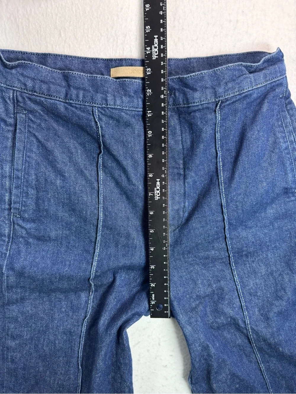 Joe’s Jeans Wide Leg Denim Trouser Pants Women’s 30 Dark Wash Cropped‎